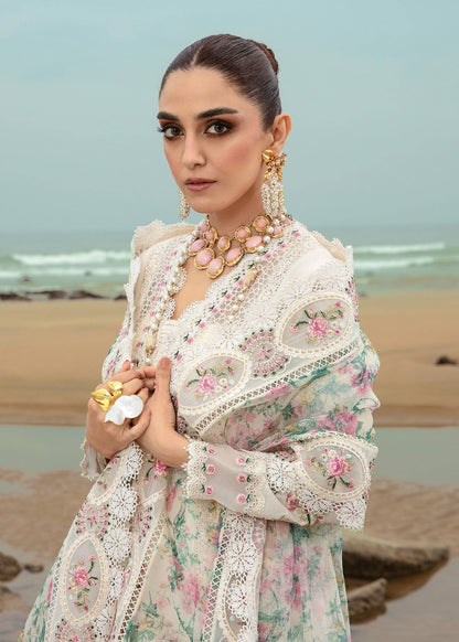 Crimson | Lawn 24 | Dove's Song - Cloud - Pakistani Designer Dress - by Crimson | Type: Luxury - 100% Original at Saira Sultan