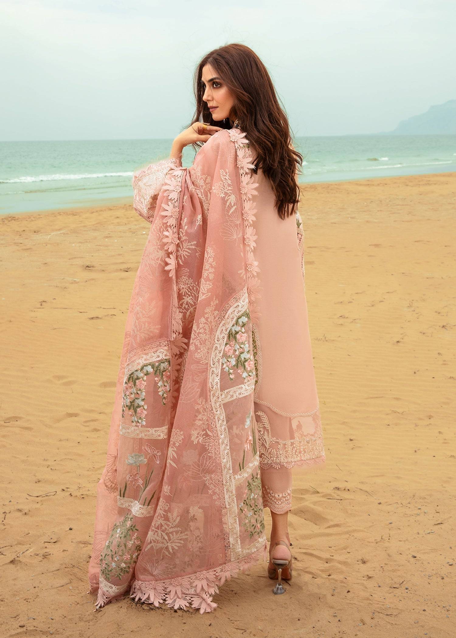 Crimson | Lawn 24 | Winds of Eden - Rose - Pakistani Designer Dress - by Crimson | Type: Luxury - 100% Original at Saira Sultan