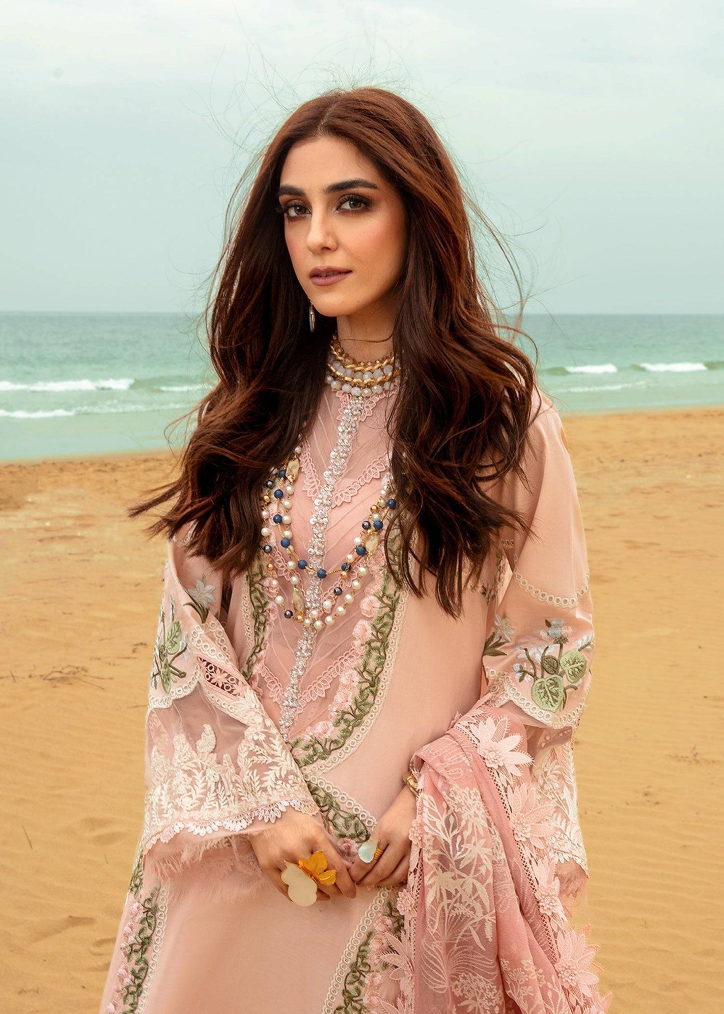 Crimson | Lawn 24 | Winds of Eden - Rose - Pakistani Designer Dress - by Crimson | Type: Luxury - 100% Original at Saira Sultan