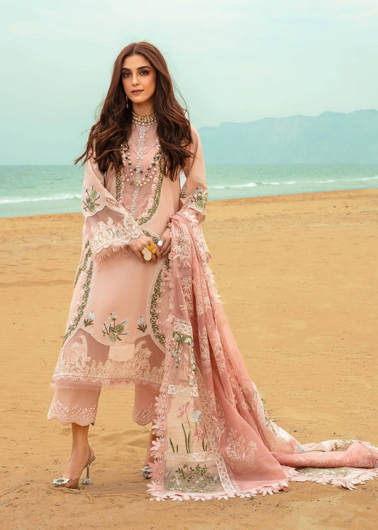 Crimson | Lawn 24 | Winds of Eden - Rose - Pakistani Designer Dress - by Crimson | Type: Luxury - 100% Original at Saira Sultan