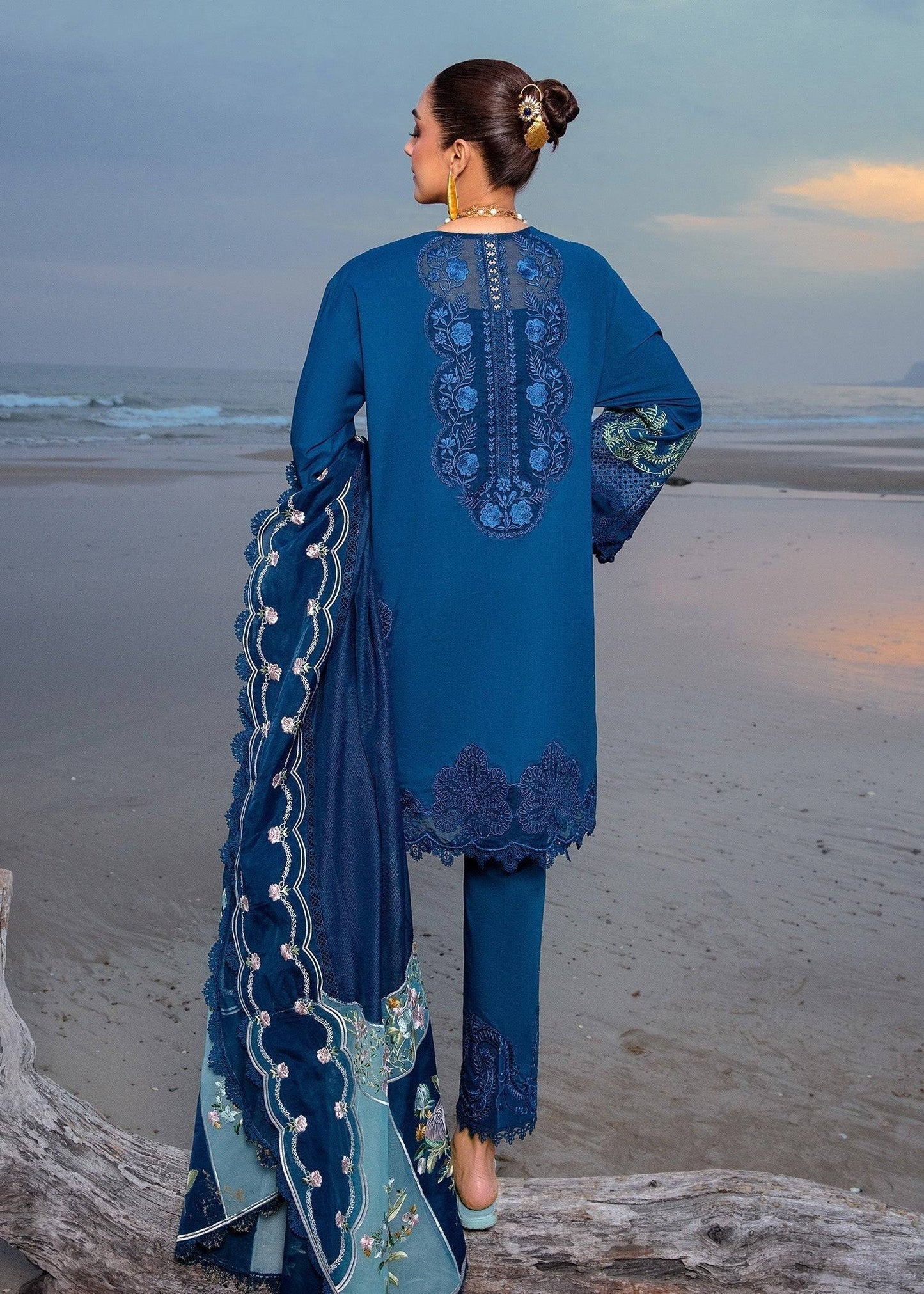 Crimson | Lawn 24 | Ulysses - Midnight - Pakistani Designer Dress - by Crimson | Type: Luxury - 100% Original at Saira Sultan