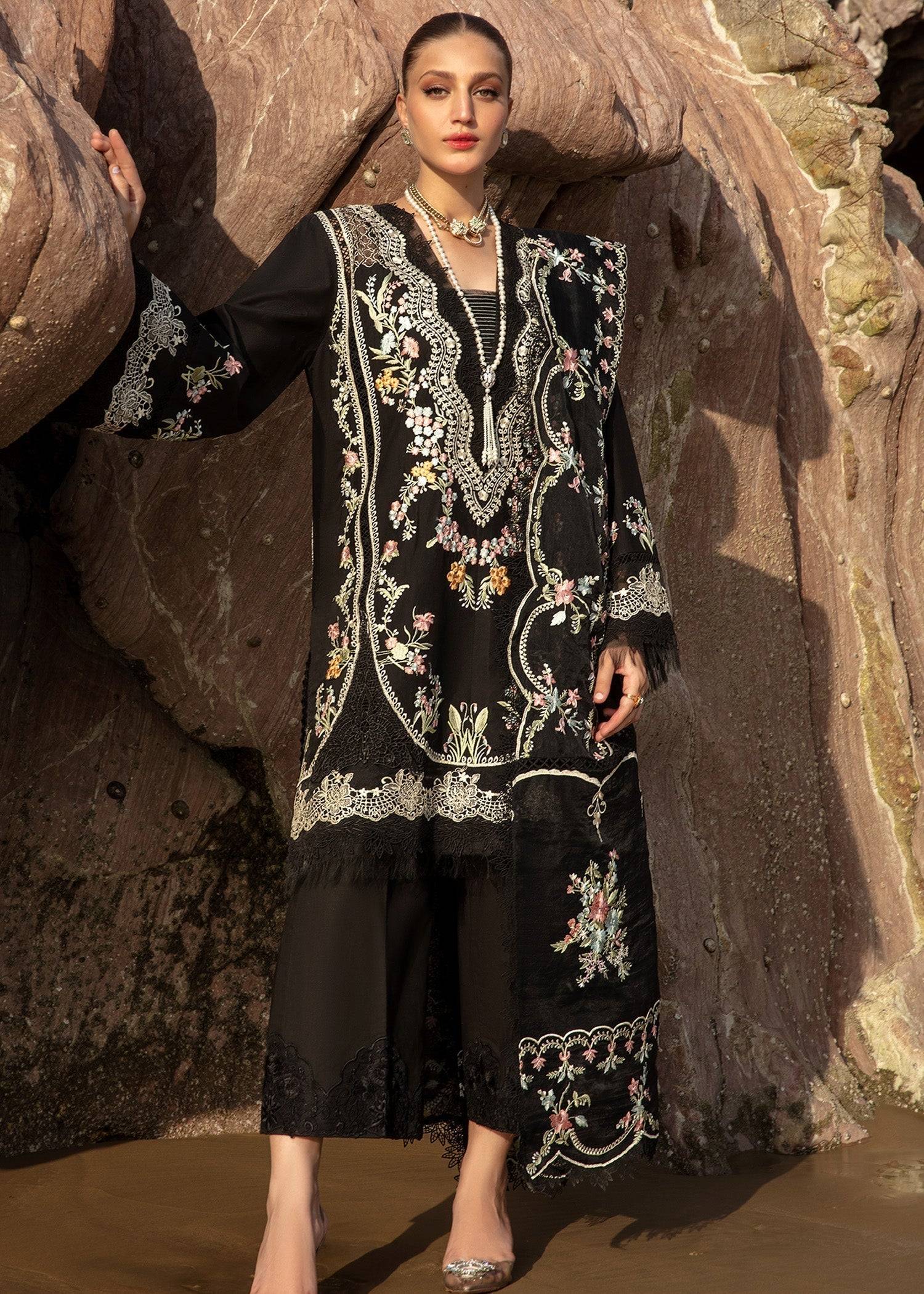 Crimson | Lawn 24 | Lolita - Onyx - Pakistani Designer Dress - by Crimson | Type: Luxury - 100% Original at Saira Sultan