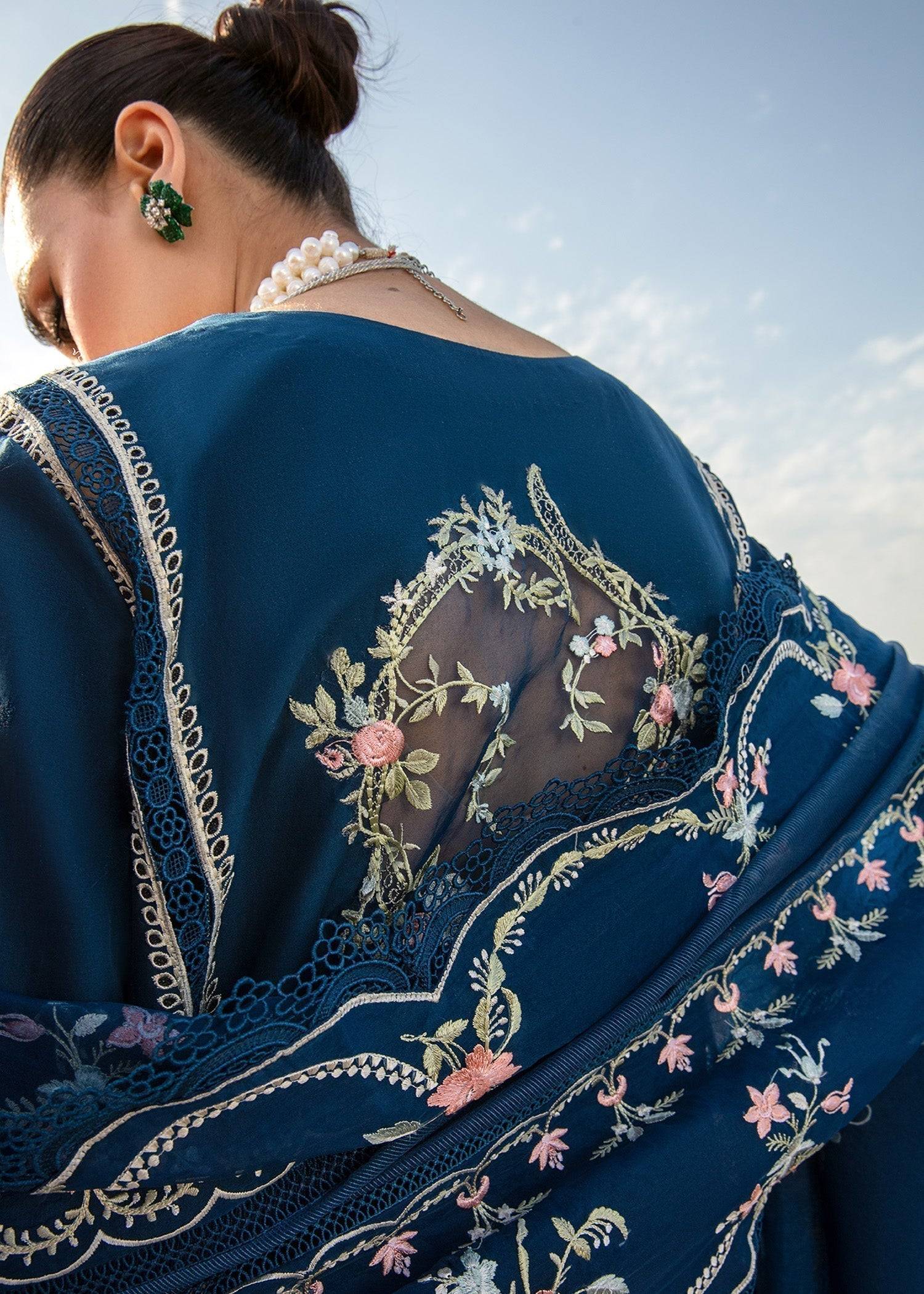 Crimson | Lawn 24 | Lolita - Lapis - Pakistani Designer Dress - by Crimson | Type: Luxury - 100% Original at Saira Sultan