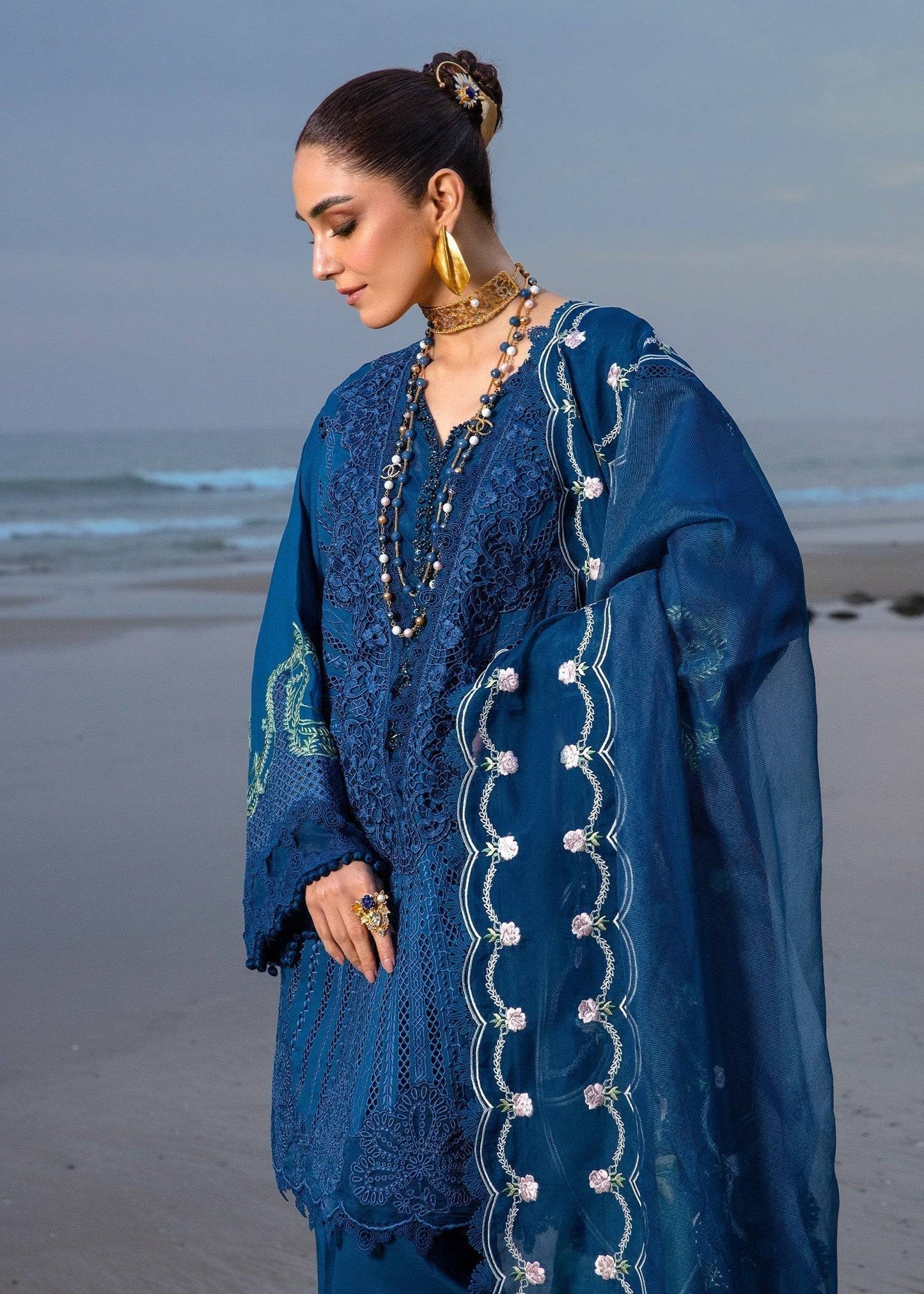 Crimson | Lawn 24 | Ulysses - Midnight - Pakistani Designer Dress - by Crimson | Type: Luxury - 100% Original at Saira Sultan