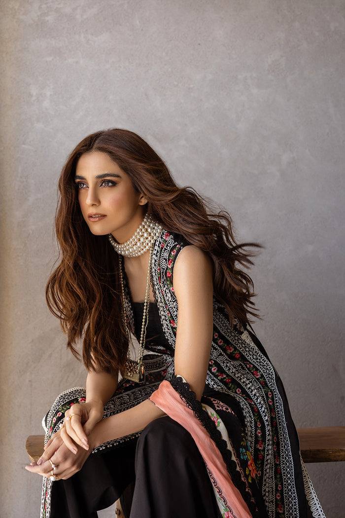 Saira Rizwan | Luxury Lawn 24 | EMBER - SRLL24-06 - Pakistani Designer Dress - by Saira Rizwan | Type: Luxury - 100% Original at Saira Sultan
