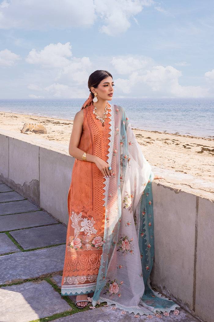 Saira Rizwan | Luxury Lawn 24 | MABE - SRLL24-04 - Pakistani Designer Dress - by Saira Rizwan | Type: Luxury - 100% Original at Saira Sultan