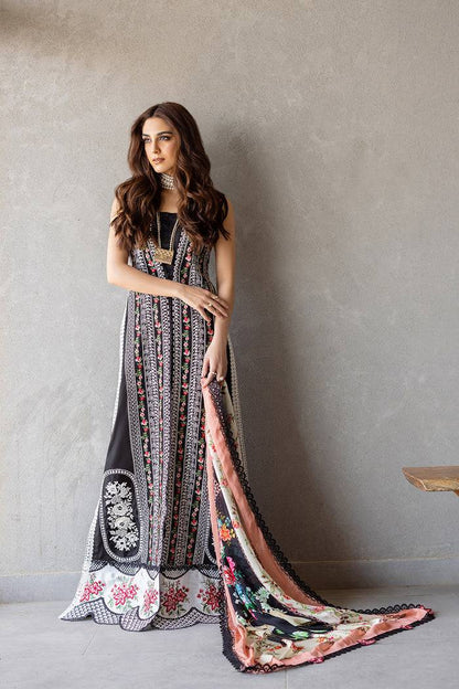 Saira Rizwan | Luxury Lawn 24 | EMBER - SRLL24-06 - Pakistani Designer Dress - by Saira Rizwan | Type: Luxury - 100% Original at Saira Sultan