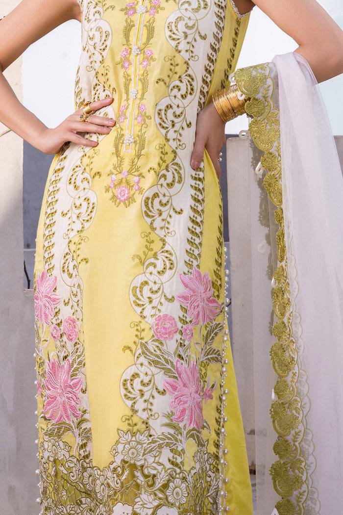 Saira Rizwan | Luxury Lawn 24 | TIFFANY - SRLL24-03 - Pakistani Designer Dress - by Saira Rizwan | Type: Luxury - 100% Original at Saira Sultan