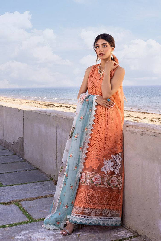 Saira Rizwan | Luxury Lawn 24 | MABE - SRLL24-04 - Pakistani Designer Dress - by Saira Rizwan | Type: Luxury - 100% Original at Saira Sultan