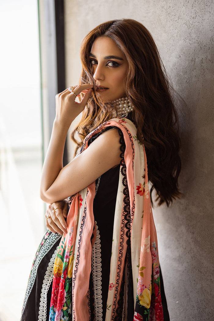 Saira Rizwan | Luxury Lawn 24 | EMBER - SRLL24-06 - Pakistani Designer Dress - by Saira Rizwan | Type: Luxury - 100% Original at Saira Sultan