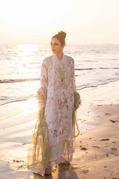 Saira Rizwan | Luxury Lawn 24 | AKOYA - SRLL24-05 - Pakistani Designer Dress - by Saira Rizwan | Type: Luxury - 100% Original at Saira Sultan