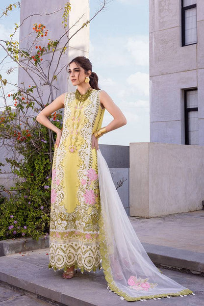 Saira Rizwan | Luxury Lawn 24 | TIFFANY - SRLL24-03 - Pakistani Designer Dress - by Saira Rizwan | Type: Luxury - 100% Original at Saira Sultan