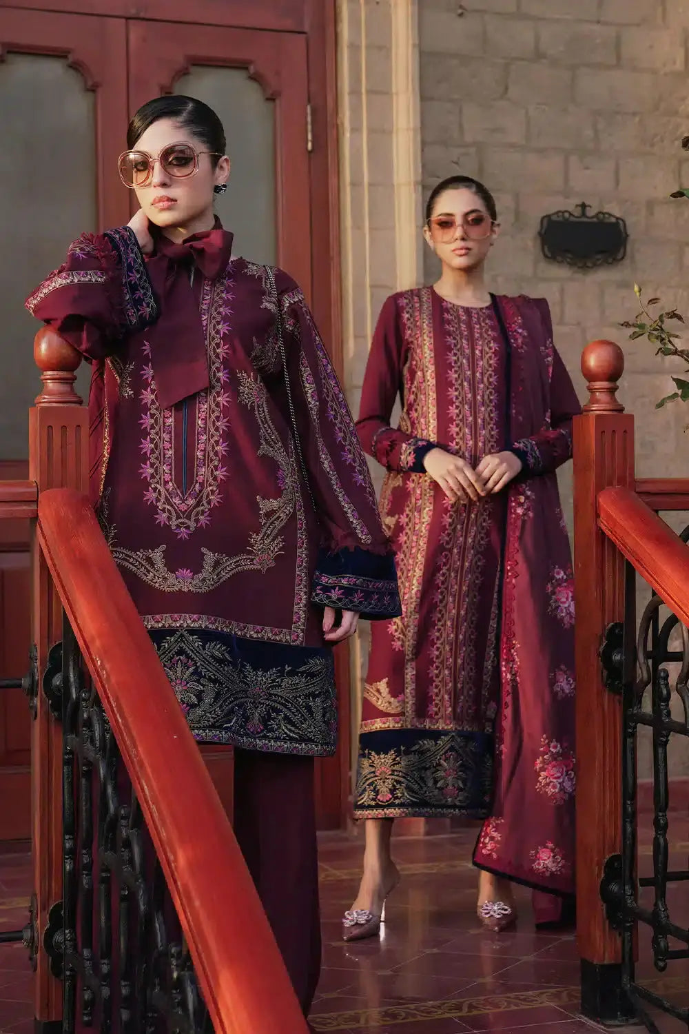 Saira Rizwan | Winter 23 | ZAYNEM SR-02 - Pakistani Designer Dress - by Saira Rizwan | Type: Luxury - 100% Original at Saira Sultan