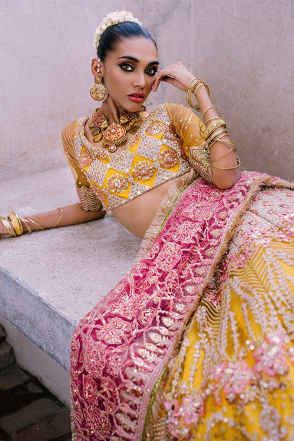 Saira Rizwan | Serafina Festive Formals | ZARI - SR-02 - Pakistani Designer Dress - by Saira Rizwan | Type: Bridal - 100% Original at Saira Sultan