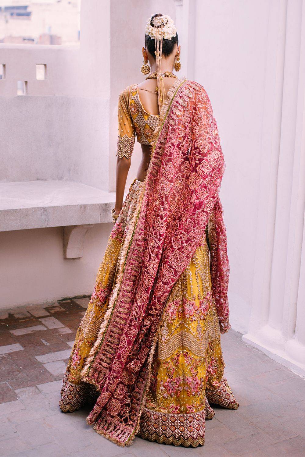 Saira Rizwan | Serafina Festive Formals | ZARI - SR-02 - Pakistani Designer Dress - by Saira Rizwan | Type: Bridal - 100% Original at Saira Sultan