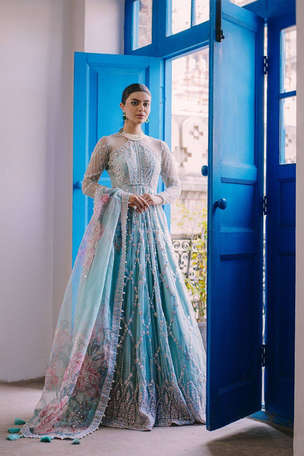 Saira Rizwan | Serafina Festive Formals | ZAYAB - SR-06 - Pakistani Designer Dress - by Saira Rizwan | Type: Bridal - 100% Original at Saira Sultan