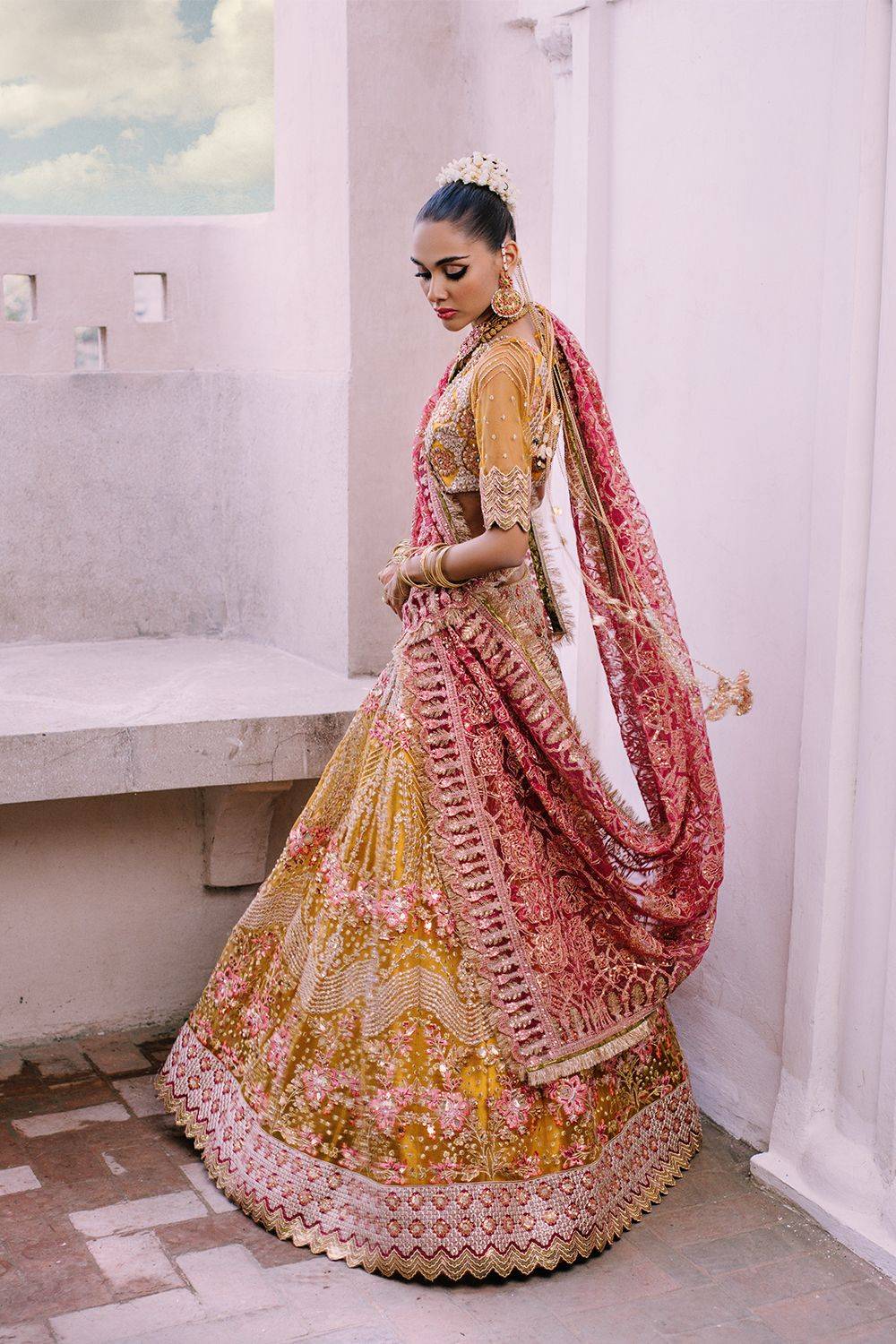 Saira Rizwan | Serafina Festive Formals | ZARI - SR-02 - Pakistani Designer Dress - by Saira Rizwan | Type: Bridal - 100% Original at Saira Sultan