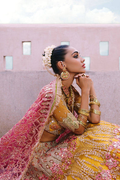 Saira Rizwan | Serafina Festive Formals | ZARI - SR-02 - Pakistani Designer Dress - by Saira Rizwan | Type: Bridal - 100% Original at Saira Sultan