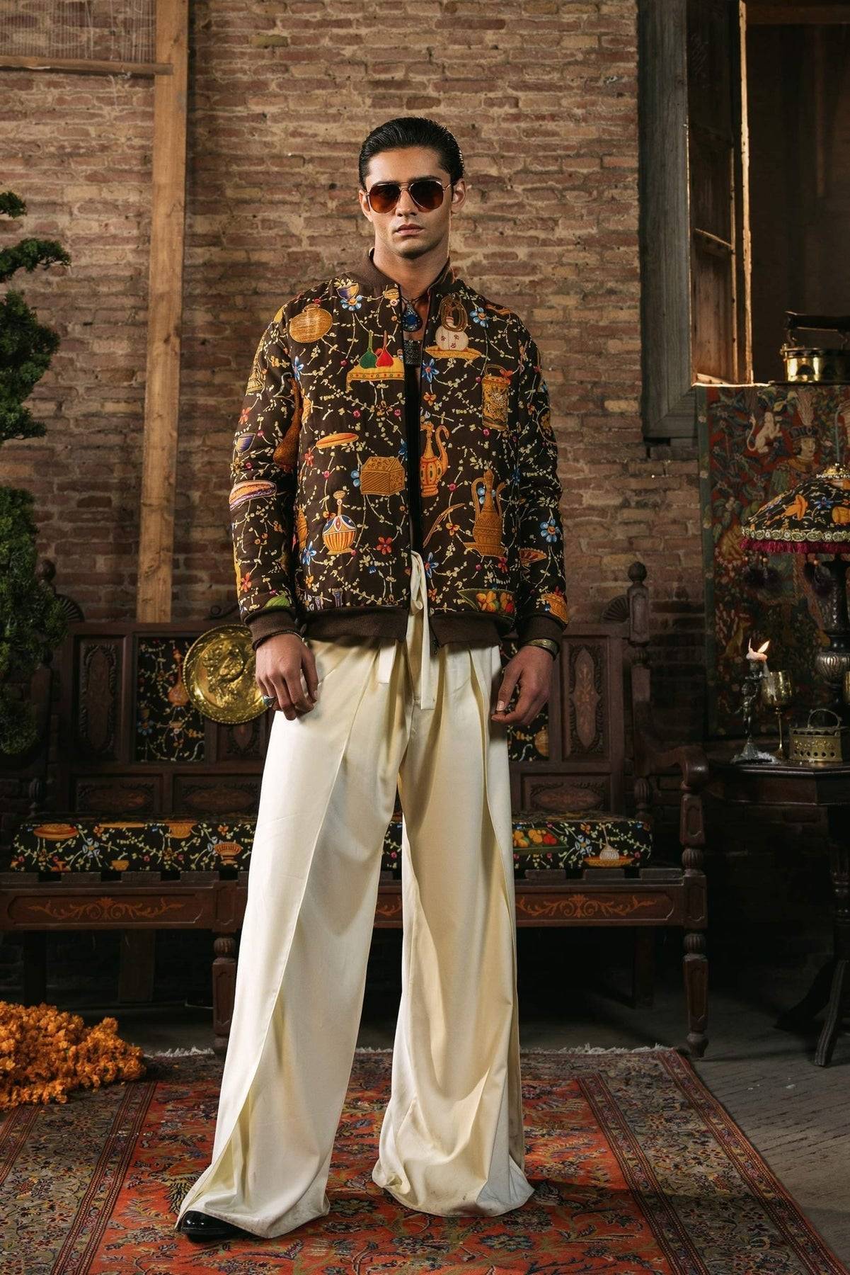 Pakistani Menswear | Samak - Pakistani Designer Dress - by Fahad Hussayn | Type: MensWear - 100% Original at Saira Sultan