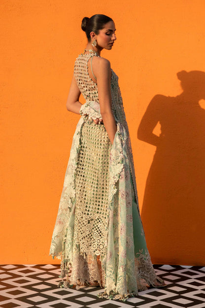 Sana Safinaz | Nura Festive 24 | N241-007-3CV - Pakistani Designer Dress - by Sana Safinaz | Type: Bridal - 100% Original at Saira Sultan