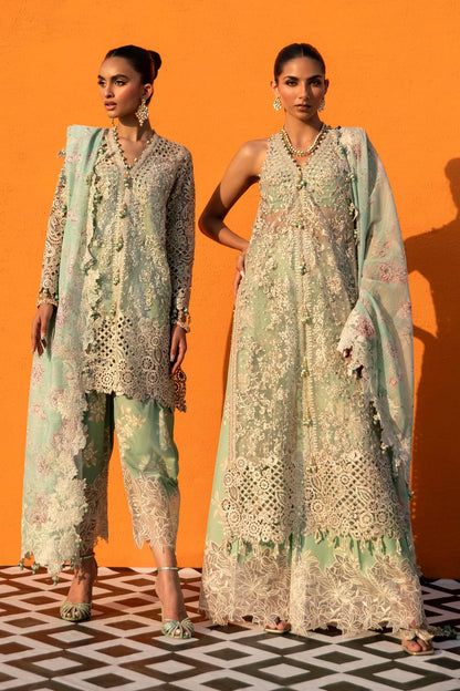Sana Safinaz | Nura Festive 24 | N241-007-3CV - Pakistani Designer Dress - by Sana Safinaz | Type: Bridal - 100% Original at Saira Sultan