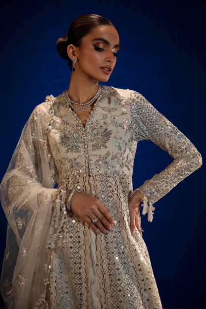 Sana Safinaz | Nura Festive 24 | N241-009-3CT - Pakistani Designer Dress - by Sana Safinaz | Type: Bridal - 100% Original at Saira Sultan