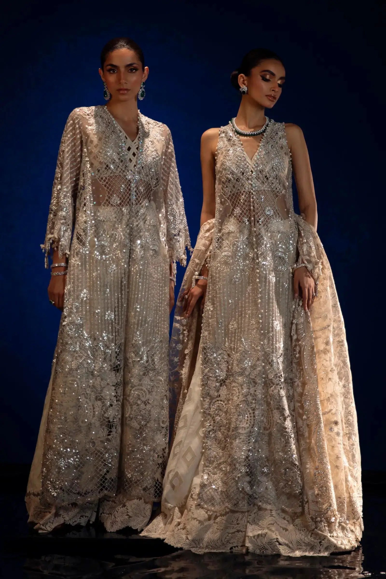Sana Safinaz | Nura Festive 24 | N241-001-3CT - Pakistani Designer Dress - by Sana Safinaz | Type: Formal - 100% Original at Saira Sultan