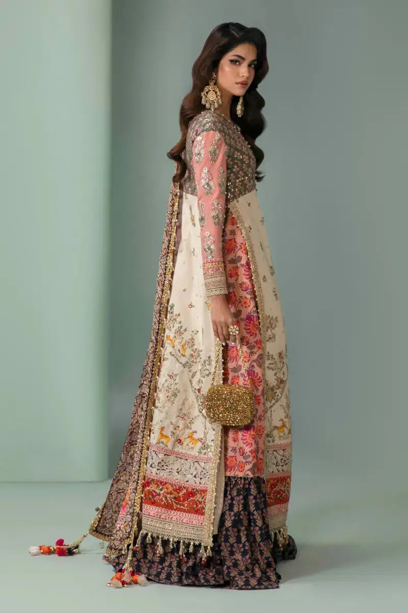 Sana Safinaz | Nura Festive 2023 | N233-008-CL - Pakistani Designer Dress - by Sana Safinaz | Type: Bridal - 100% Original at Saira Sultan