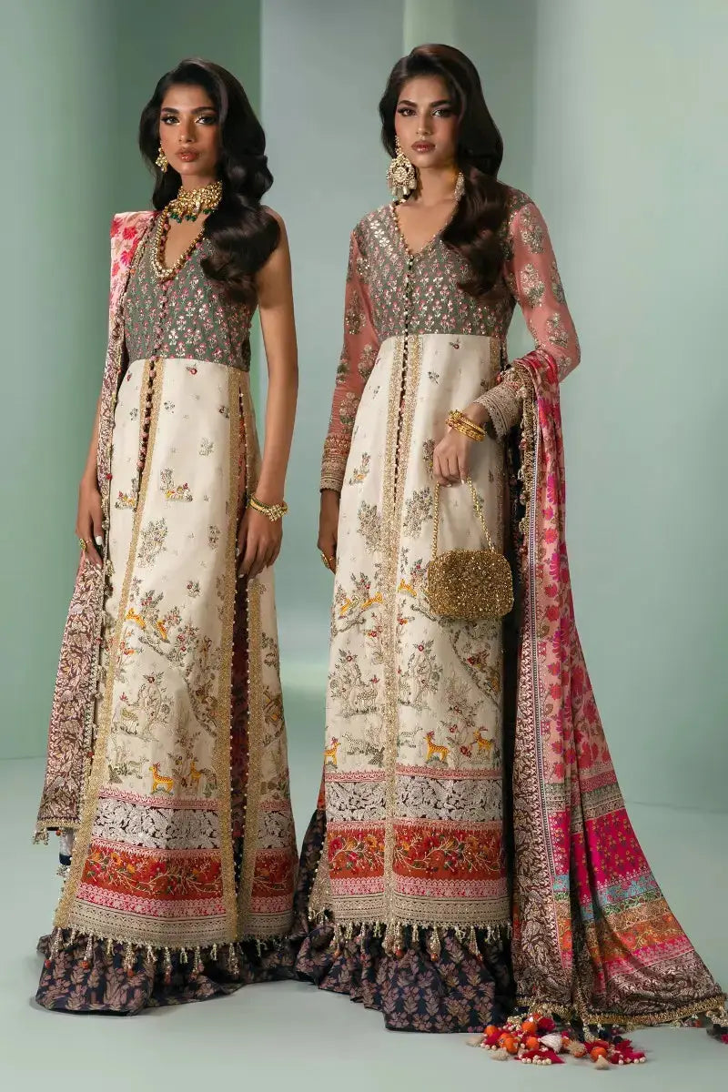 Sana Safinaz | Nura Festive 2023 | N233-008-CL - Pakistani Designer Dress - by Sana Safinaz | Type: Bridal - 100% Original at Saira Sultan