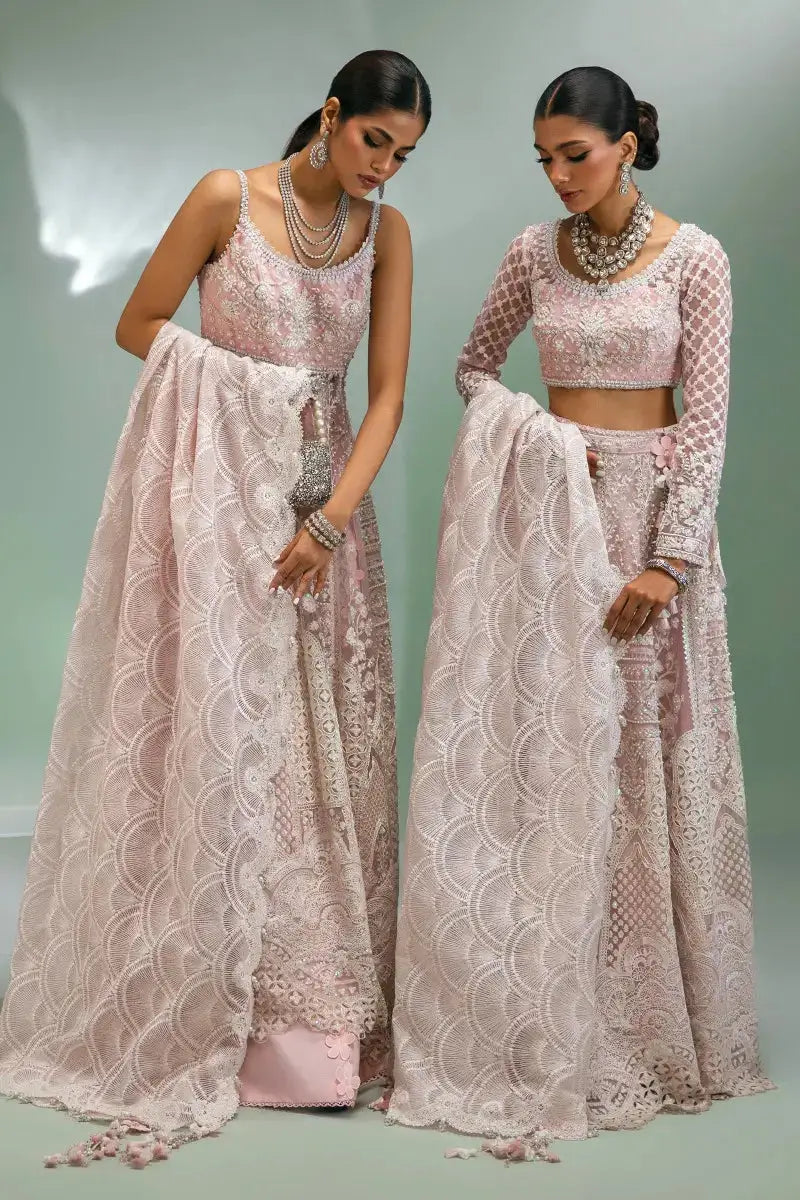 Sana Safinaz | Nura Festive 2023 | N233-002-CT - Pakistani Designer Dress - by Sana Safinaz | Type: Bridal - 100% Original at Saira Sultan