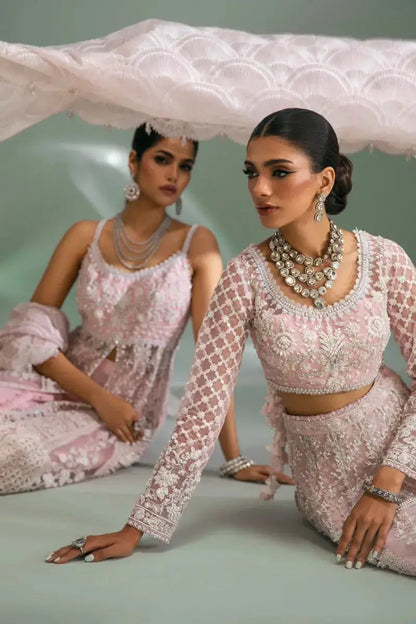Sana Safinaz | Nura Festive 2023 | N233-002-CT - Pakistani Designer Dress - by Sana Safinaz | Type: Bridal - 100% Original at Saira Sultan