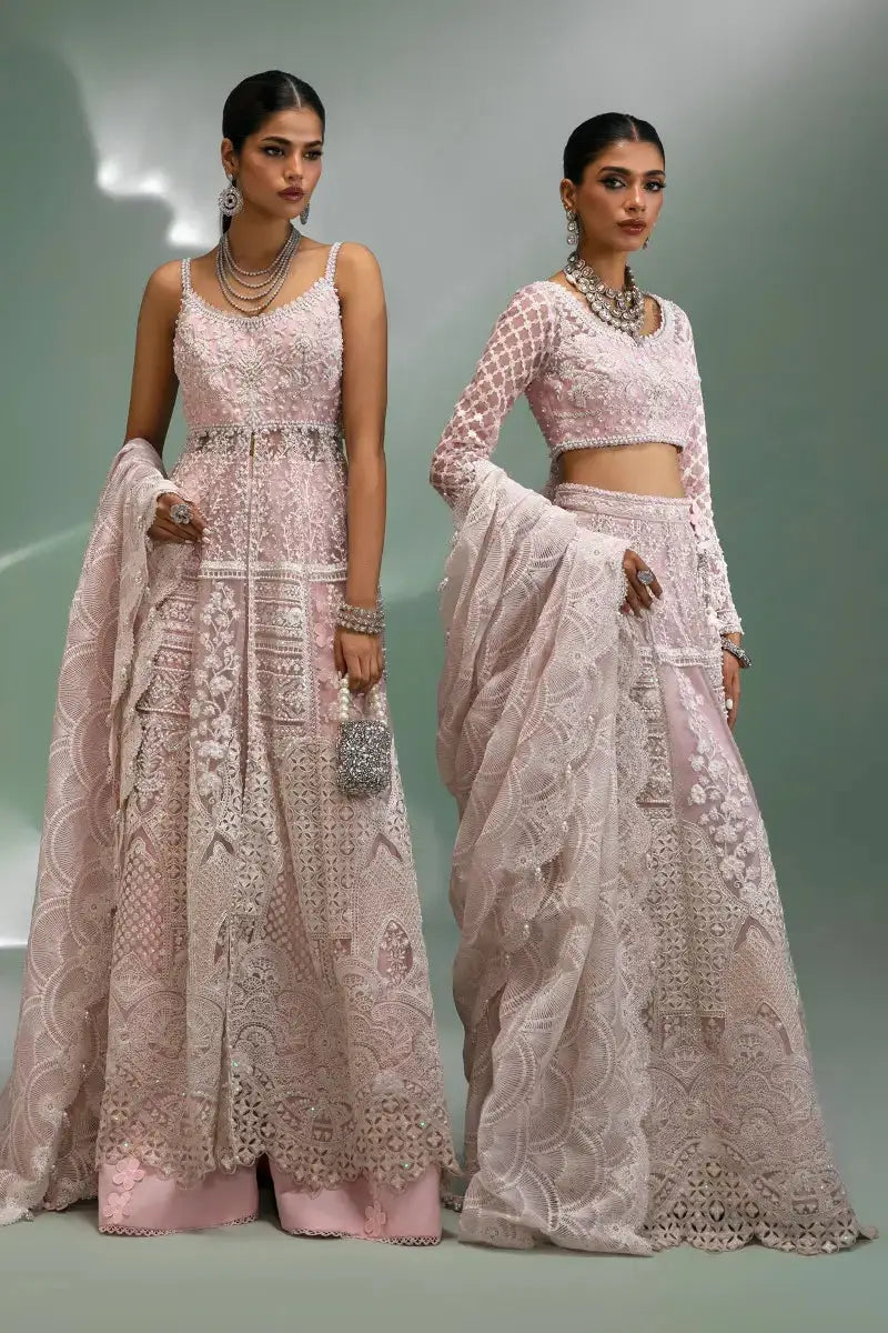 Sana Safinaz | Nura Festive 2023 | N233-002-CT - Pakistani Designer Dress - by Sana Safinaz | Type: Bridal - 100% Original at Saira Sultan