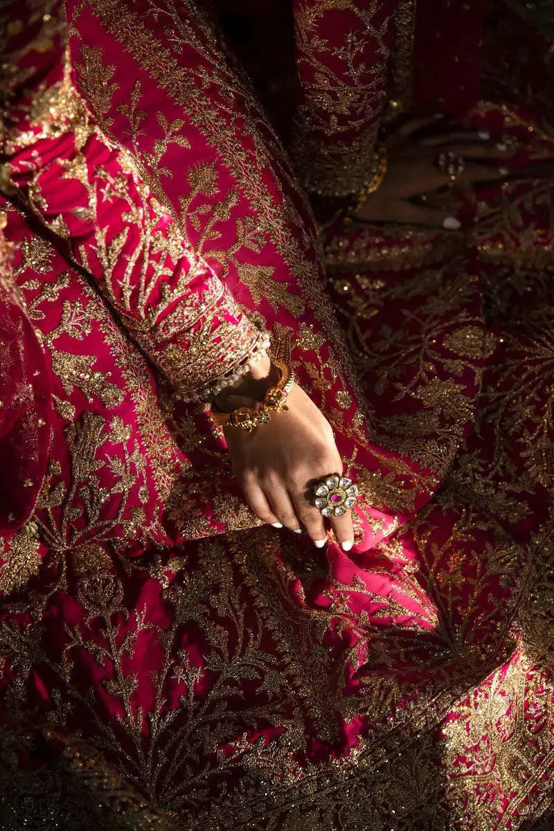 Sana Safinaz | Nura Festive 2023 | N233-004-CT - Pakistani Designer Dress - by Sana Safinaz | Type: Bridal - 100% Original at Saira Sultan