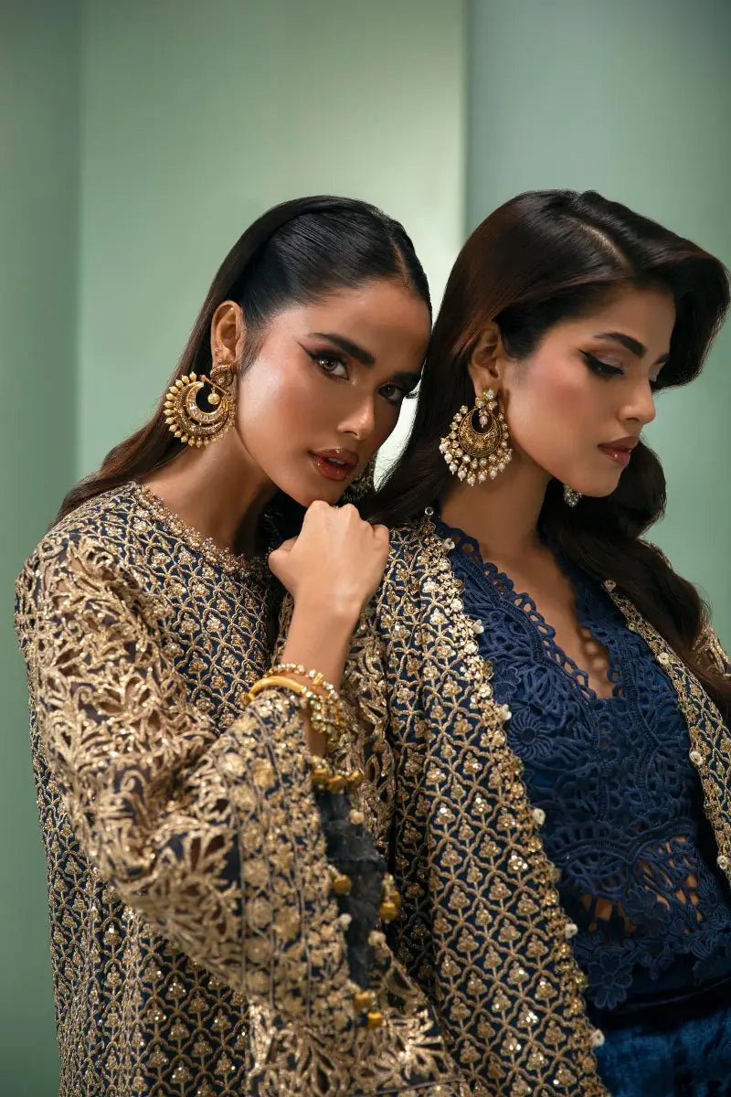 Sana Safinaz | Nura Festive 2023 | N233-006-CJ - Pakistani Designer Dress - by Sana Safinaz | Type: Bridal - 100% Original at Saira Sultan