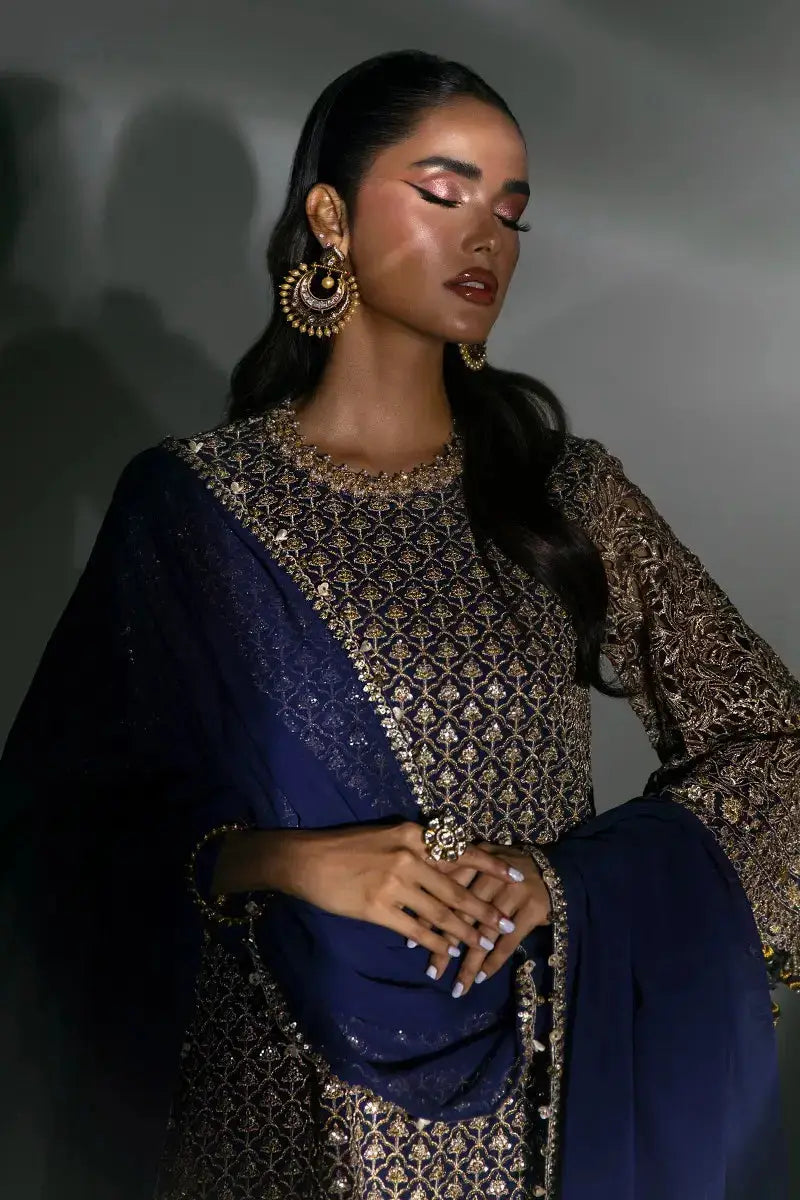 Sana Safinaz | Nura Festive 2023 | N233-006-CJ - Pakistani Designer Dress - by Sana Safinaz | Type: Bridal - 100% Original at Saira Sultan