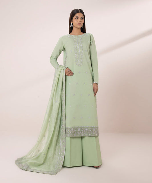 Sapphire | Eid Collection | D124 - Pakistani Designer Dress - by Sapphire | Type: Luxury - 100% Original at Saira Sultan