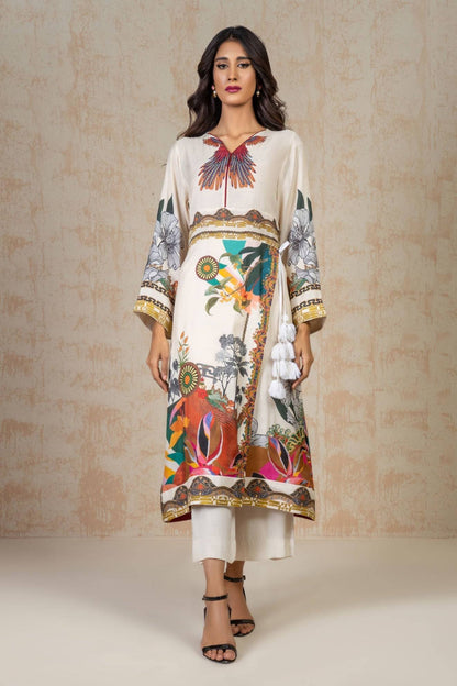 Shamaeel Ansari | Daily Pret Wear | ECK-21 - Pakistani Designer Dress - by Shamaeel Ansari | Type: Luxury - 100% Original at Saira Sultan