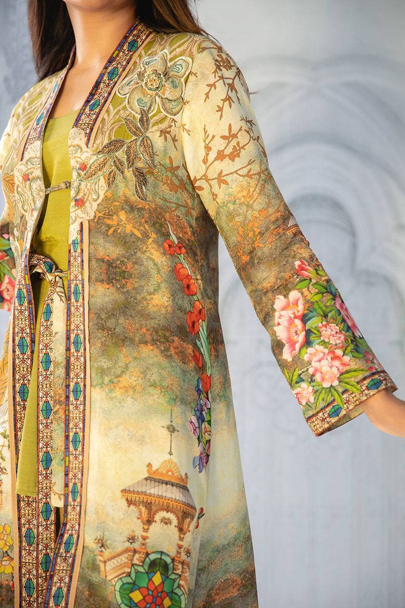 Shamaeel Ansari | Daily Pret Wear | ECK - 02 - Pakistani Designer Dress - by Shamaeel Ansari | Type: Luxury - 100% Original at Saira Sultan