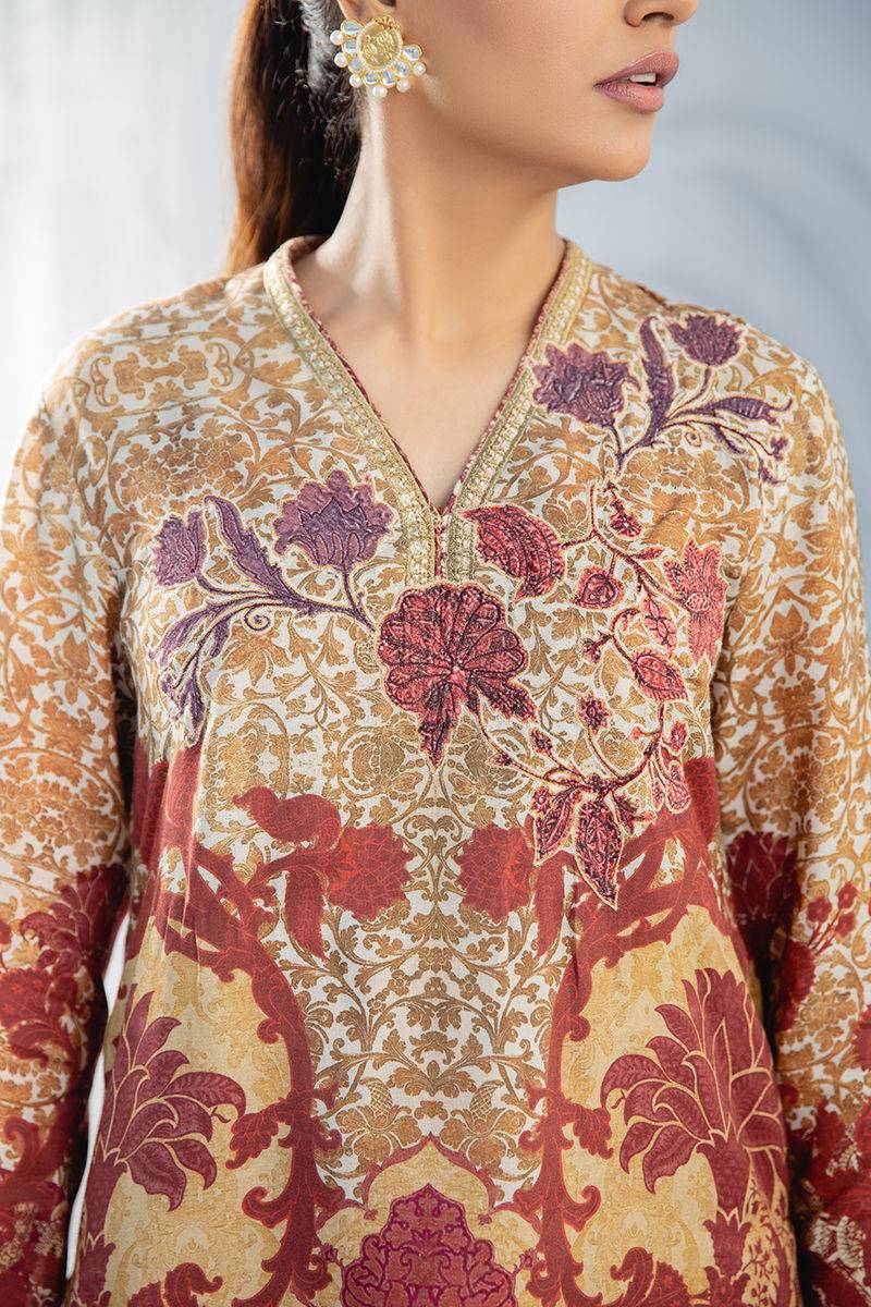 Shamaeel Ansari | Daily Pret Wear | ECK - 04 - Pakistani Designer Dress - by Shamaeel Ansari | Type: Luxury - 100% Original at Saira Sultan