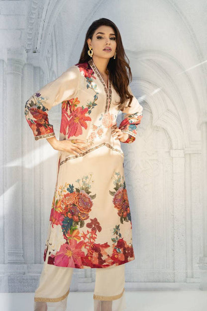Shamaeel Ansari | Daily Pret Wear | ECK - 01 - Pakistani Designer Dress - by Shamaeel Ansari | Type: Luxury - 100% Original at Saira Sultan