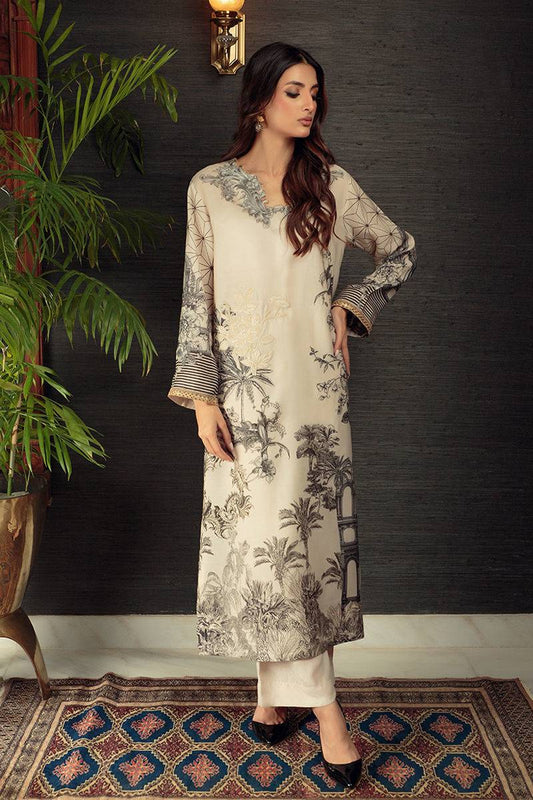Shamaeel Ansari | Daily Pret Wear | ECK-11 - Pakistani Designer Dress - by Shamaeel Ansari | Type: Luxury - 100% Original at Saira Sultan