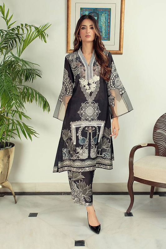 Shamaeel Ansari | Daily Pret Wear | ECK-09 - Pakistani Designer Dress - by Shamaeel Ansari | Type: Luxury - 100% Original at Saira Sultan