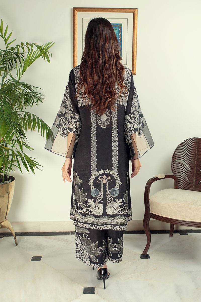 Shamaeel Ansari | Daily Pret Wear | ECK-09 - Pakistani Designer Dress - by Shamaeel Ansari | Type: Luxury - 100% Original at Saira Sultan