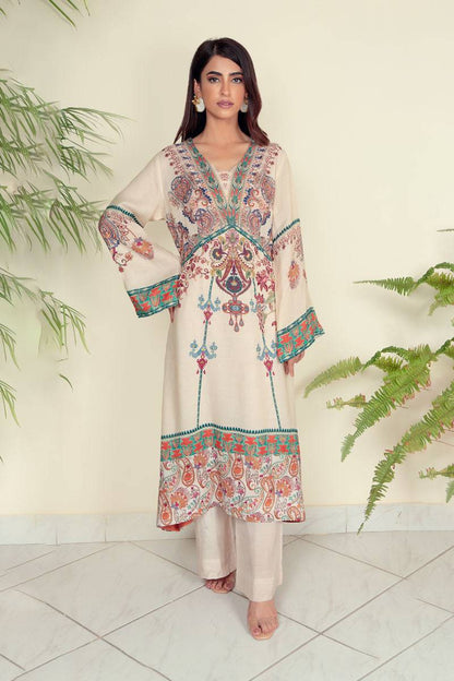 Shamaeel Ansari | Daily Pret Wear | ECK - 14 - Pakistani Designer Dress - by Shamaeel Ansari | Type: Luxury - 100% Original at Saira Sultan