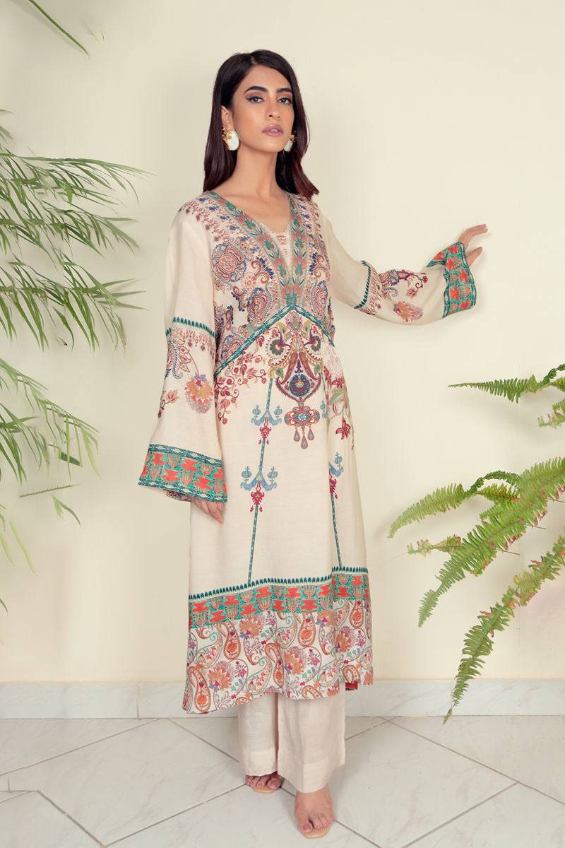 Shamaeel Ansari | Daily Pret Wear | ECK - 14 - Pakistani Designer Dress - by Shamaeel Ansari | Type: Luxury - 100% Original at Saira Sultan
