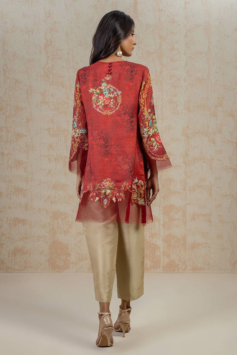 Shamaeel Ansari | Daily Pret Wear | ECK-19 - Pakistani Designer Dress - by Shamaeel Ansari | Type: Luxury - 100% Original at Saira Sultan