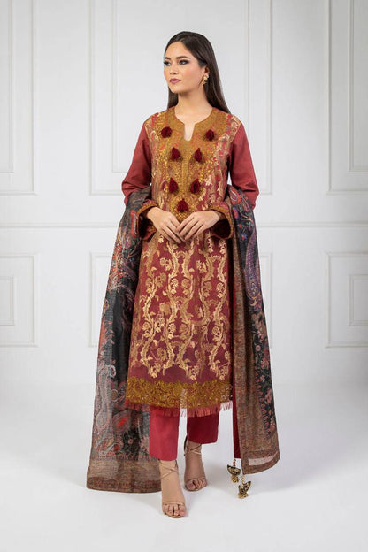 Shamaeel Ansari | Lawn 24 | LV115 - Pakistani Designer Dress - by Shamaeel Ansari | Type: Luxury - 100% Original at Saira Sultan