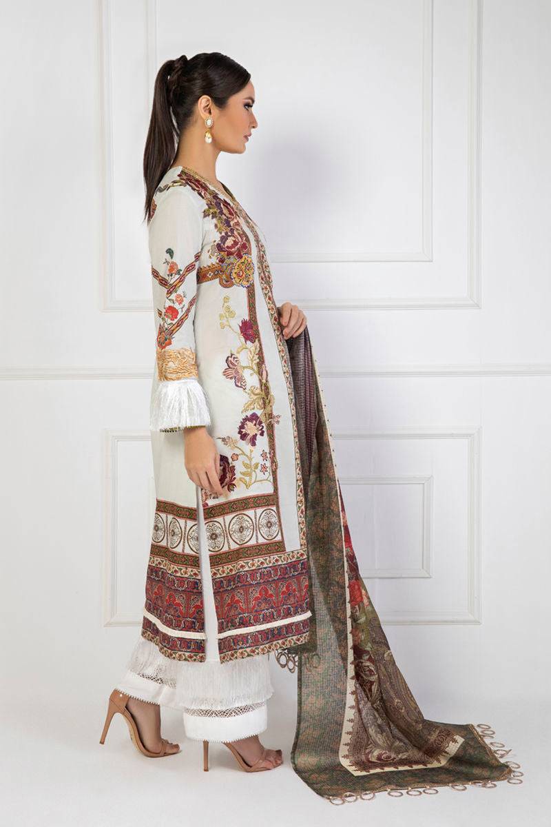 Shamaeel Ansari | Lawn 24 | LV11 - Pakistani Designer Dress - by Shamaeel Ansari | Type: Luxury - 100% Original at Saira Sultan