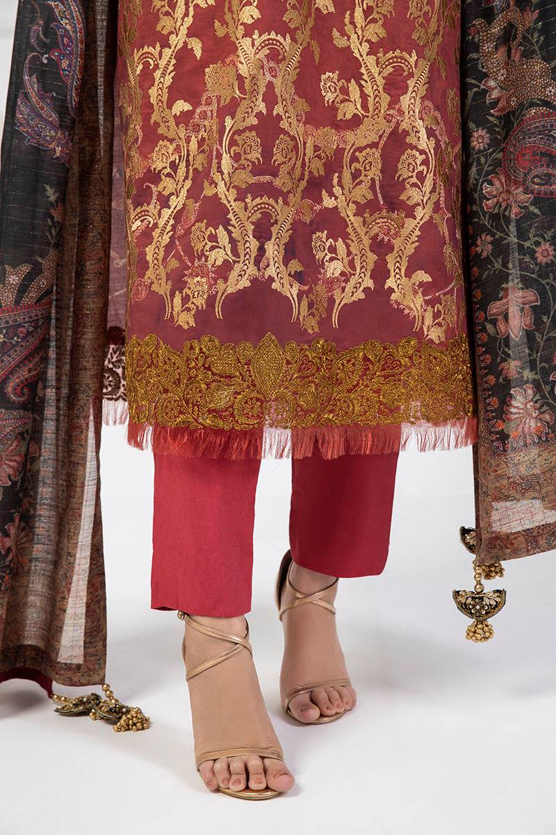 Shamaeel Ansari | Lawn 24 | LV115 - Pakistani Designer Dress - by Shamaeel Ansari | Type: Luxury - 100% Original at Saira Sultan