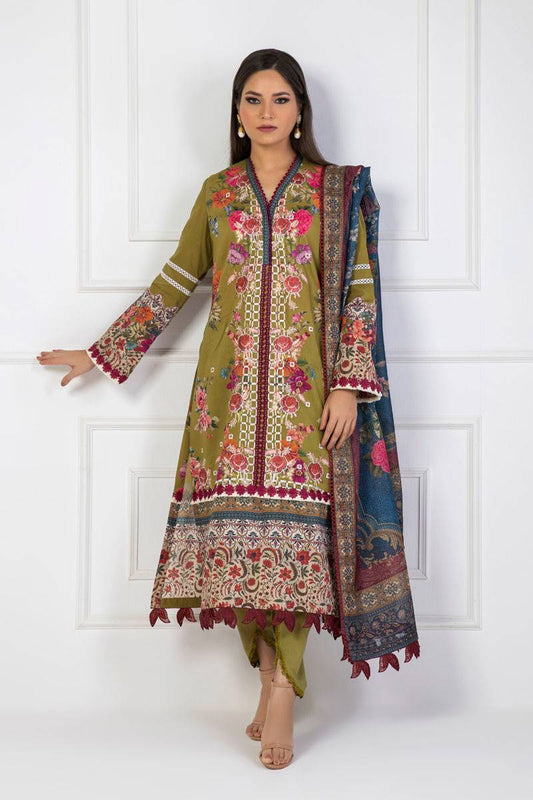 Shamaeel Ansari | Lawn 24 | LV116 - Pakistani Designer Dress - by Shamaeel Ansari | Type: Luxury - 100% Original at Saira Sultan